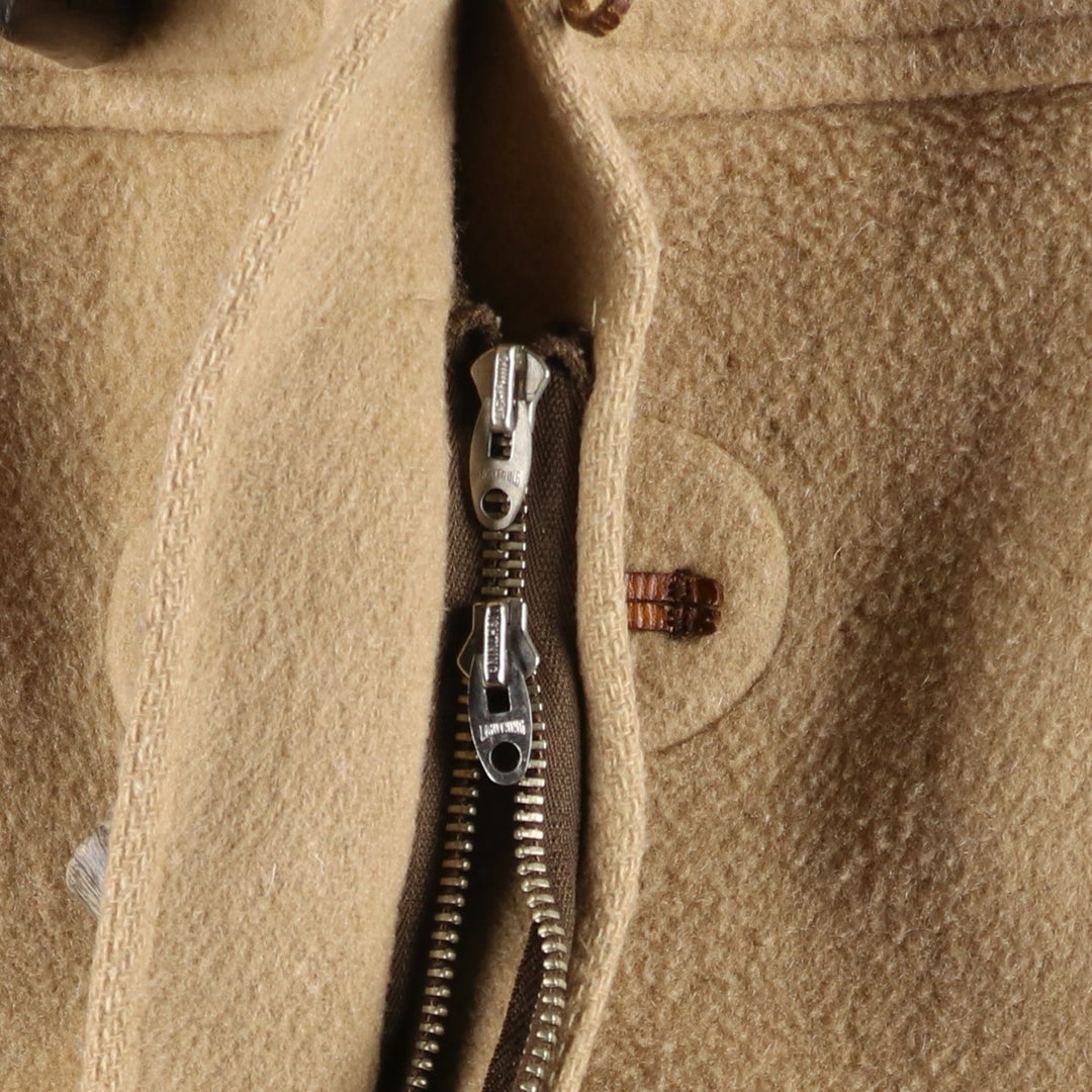 Vintage 1970'S Gloverall duffle coat, made in England, size L, men's wool Beige type Vintage Second Hand