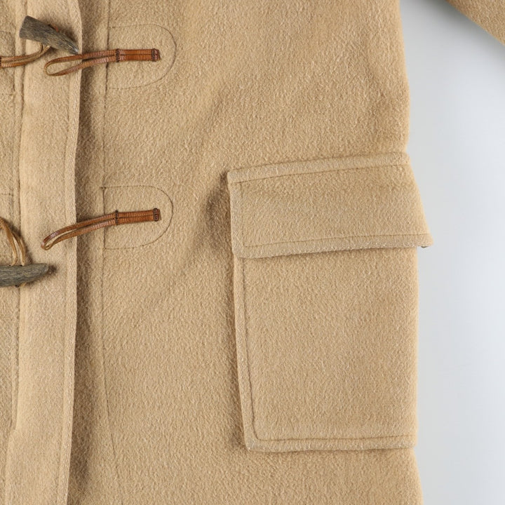 Vintage 1970'S Gloverall duffle coat, made in England, size L, men's wool Beige type Vintage Second Hand