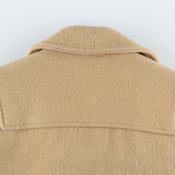 Vintage 1970'S Gloverall duffle coat, made in England, size L, men's wool Beige type Vintage Second Hand