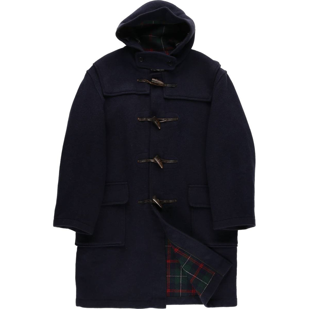 Gloverall duffle coat, made in England, men's size XL wool navy blue type Vintage Second Hand