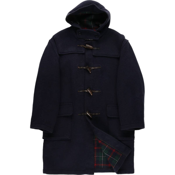 Gloverall duffle coat, made in England, men's size XL wool navy blue type Vintage Second Hand