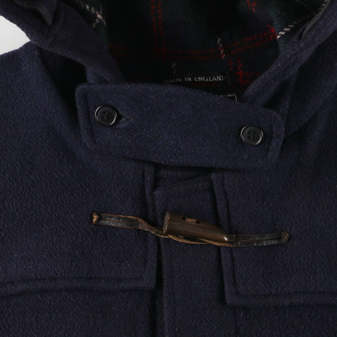 Gloverall duffle coat, made in England, men's size XL wool navy blue type Vintage Second Hand