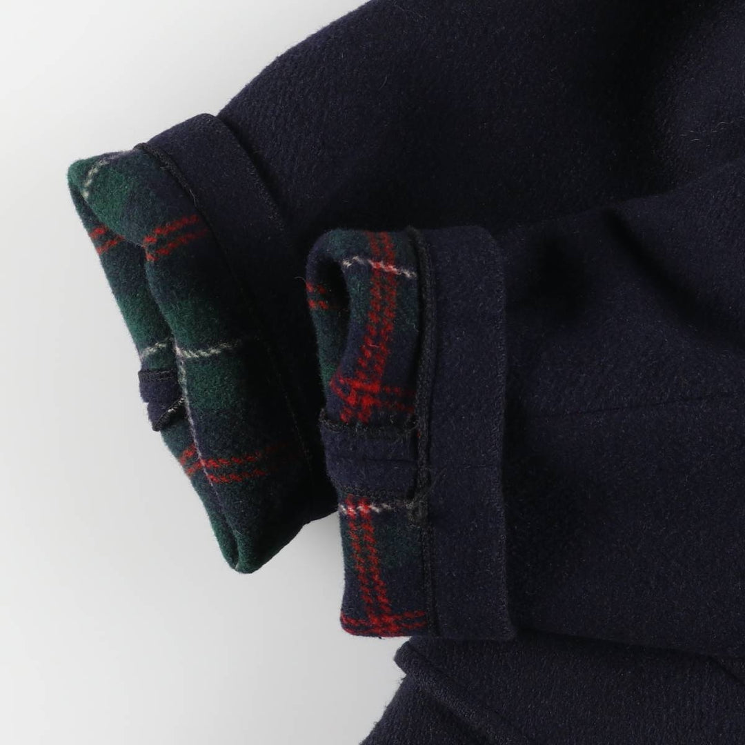 Gloverall duffle coat, made in England, men's size XL wool navy blue type Vintage Second Hand