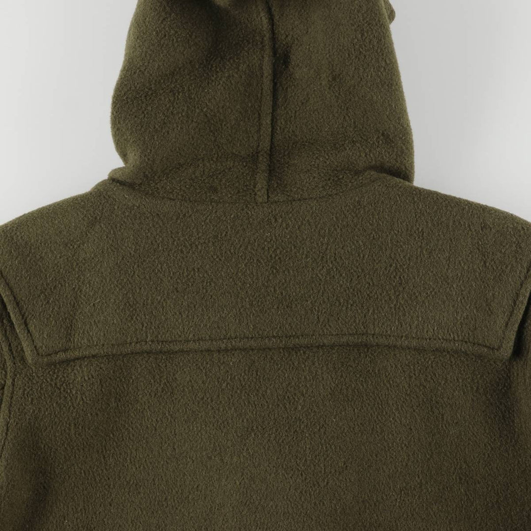Gloverall duffle coat, made in England, men's size L wool Khaki type Vintage Second Hand