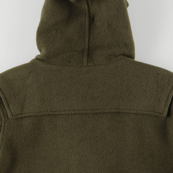 Gloverall duffle coat, made in England, men's size L wool Khaki type Vintage Second Hand