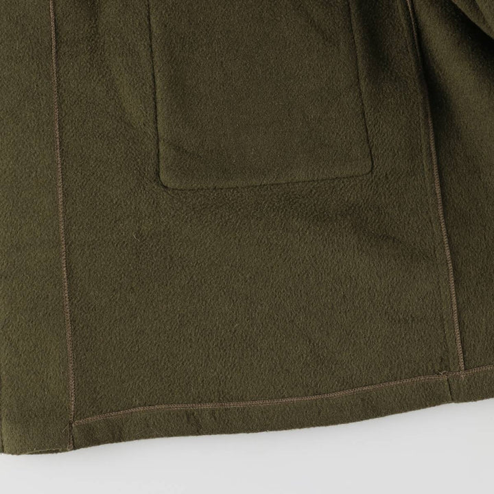 Gloverall duffle coat, made in England, men's size L wool Khaki type Vintage Second Hand