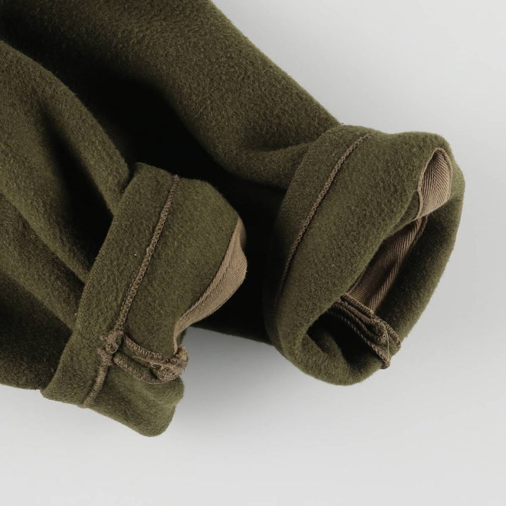 Gloverall duffle coat, made in England, men's size L wool Khaki type Vintage Second Hand