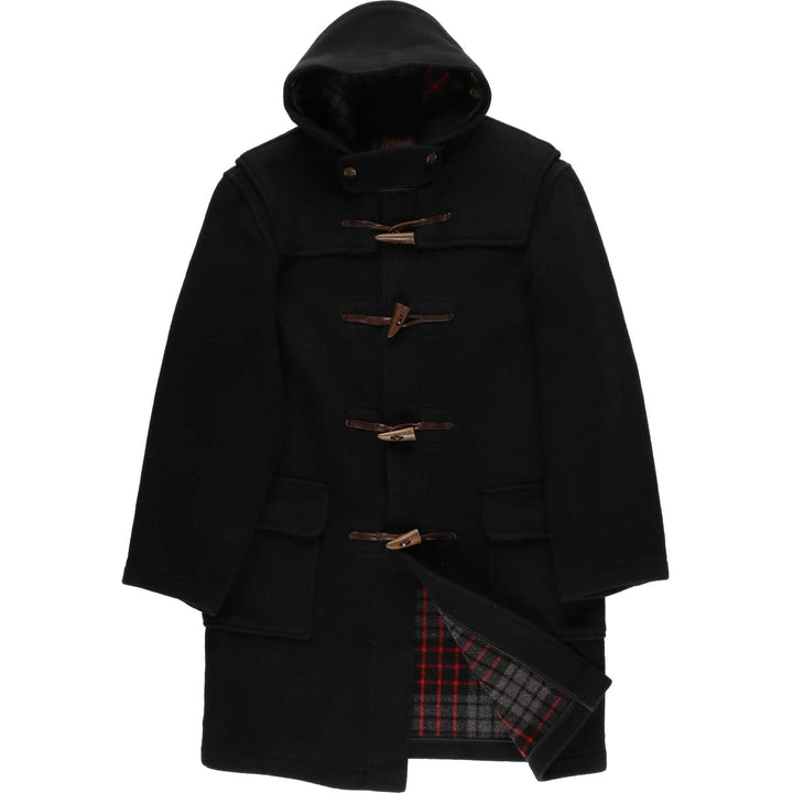 Gloverall duffle coat, made in England, men's size M unclear navy blue type Vintage Second Hand