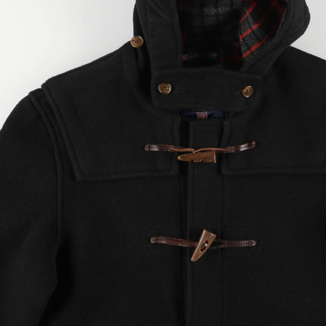 Gloverall duffle coat, made in England, men's size M unclear navy blue type Vintage Second Hand