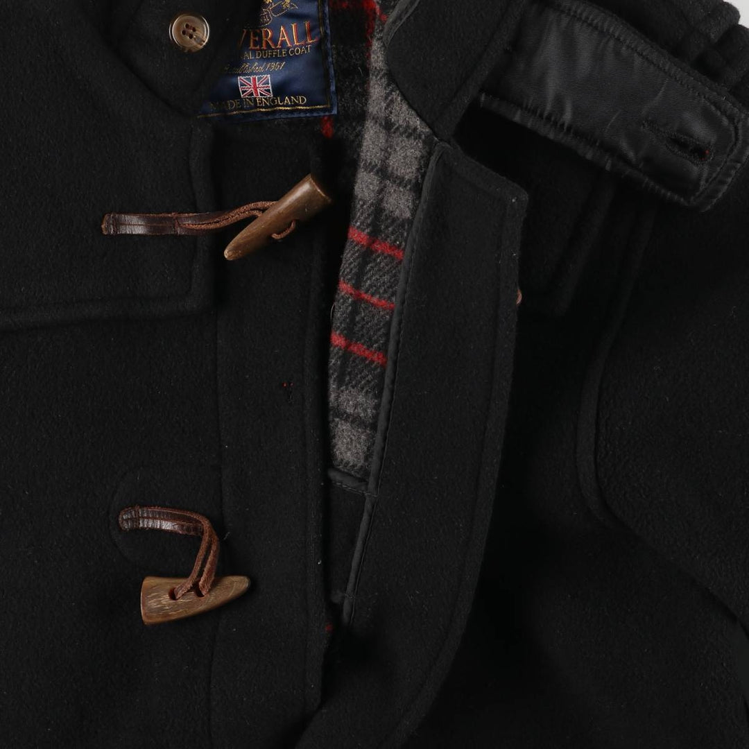 Gloverall duffle coat, made in England, men's size M unclear navy blue type Vintage Second Hand