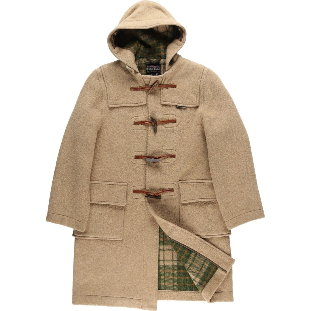 Vintage 1970'S Gloverall duffle coat, made in England, size small, men's wool Beige type Vintage Second Hand