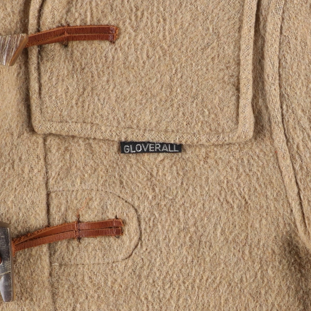 Vintage 1970'S Gloverall duffle coat, made in England, size small, men's wool Beige type Vintage Second Hand