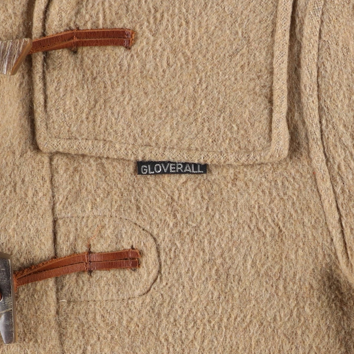 Vintage 1970'S Gloverall duffle coat, made in England, size small, men's wool Beige type Vintage Second Hand