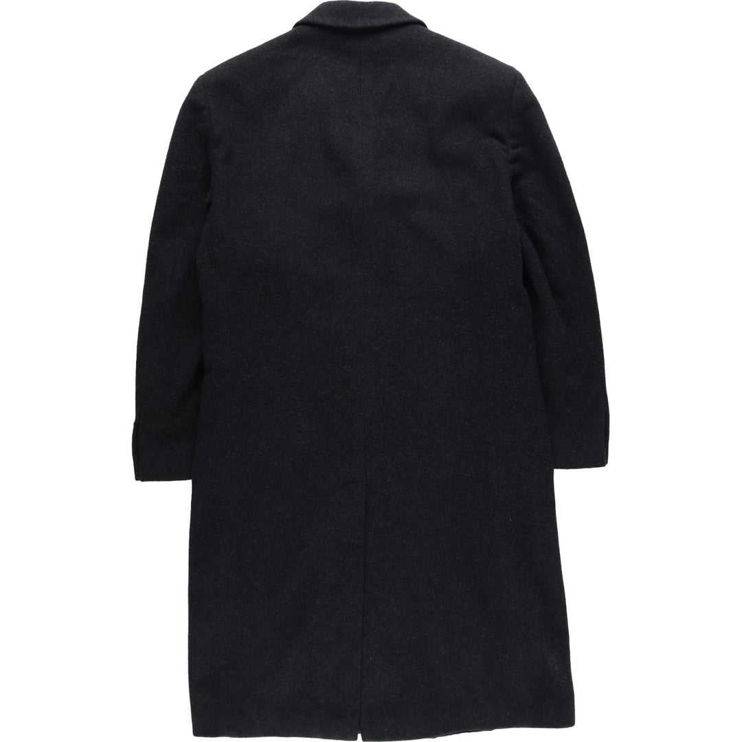 Ralph Lauren CHAPS wool Chesterfield coat, men's size M wool Charcoal Vintage Second Hand