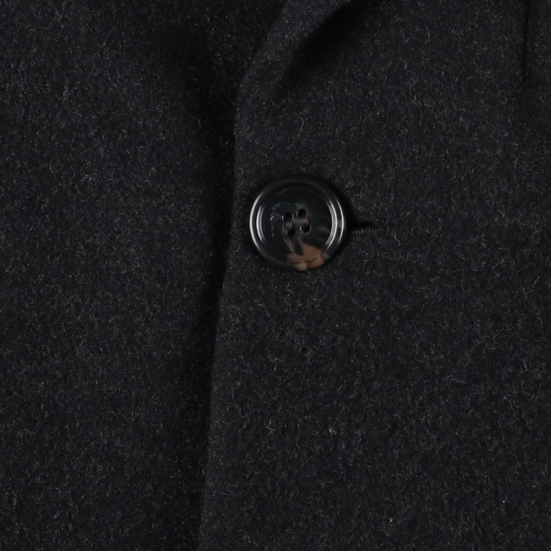 Ralph Lauren CHAPS wool Chesterfield coat, men's size M wool Charcoal Vintage Second Hand