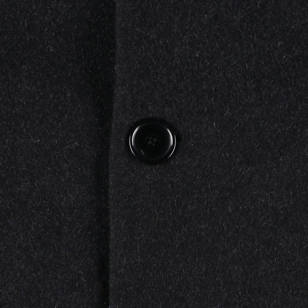 Ralph Lauren CHAPS wool Chesterfield coat, men's size M wool Charcoal Vintage Second Hand