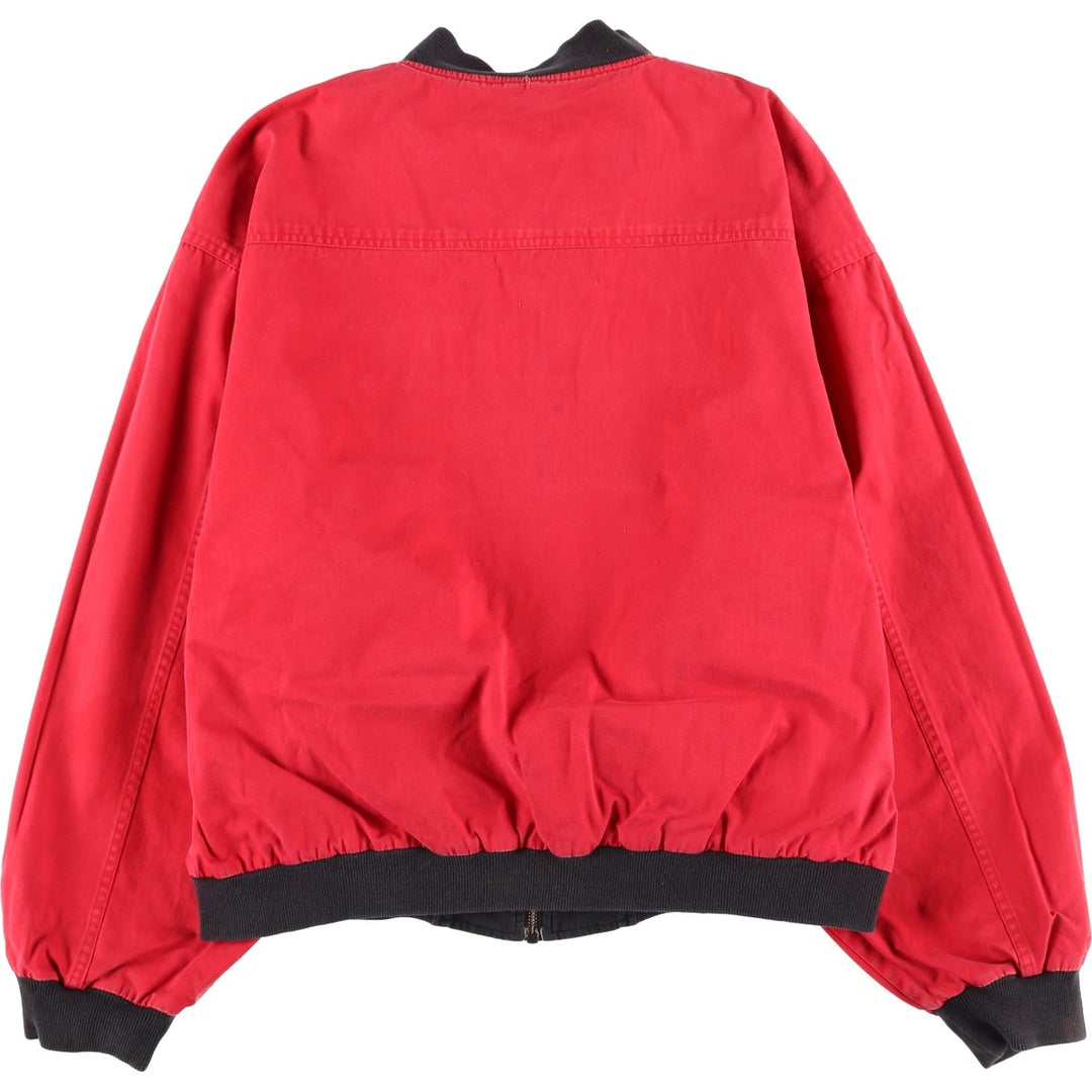 Marlboro Back Logo Reversible Advertising Cotton Blouson, Men's Size L cotton black type Vintage Second Hand