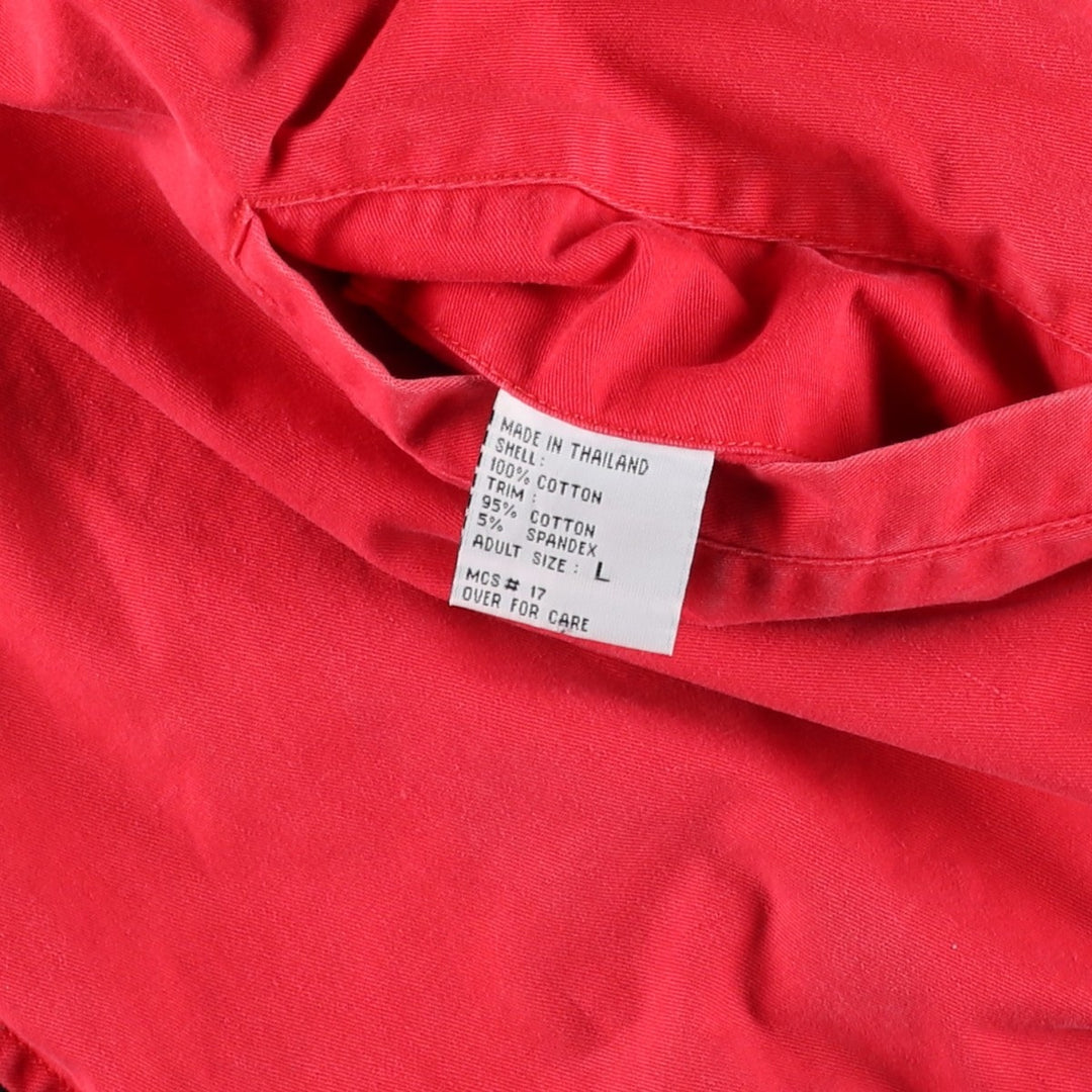 Marlboro Back Logo Reversible Advertising Cotton Blouson, Men's Size L cotton black type Vintage Second Hand