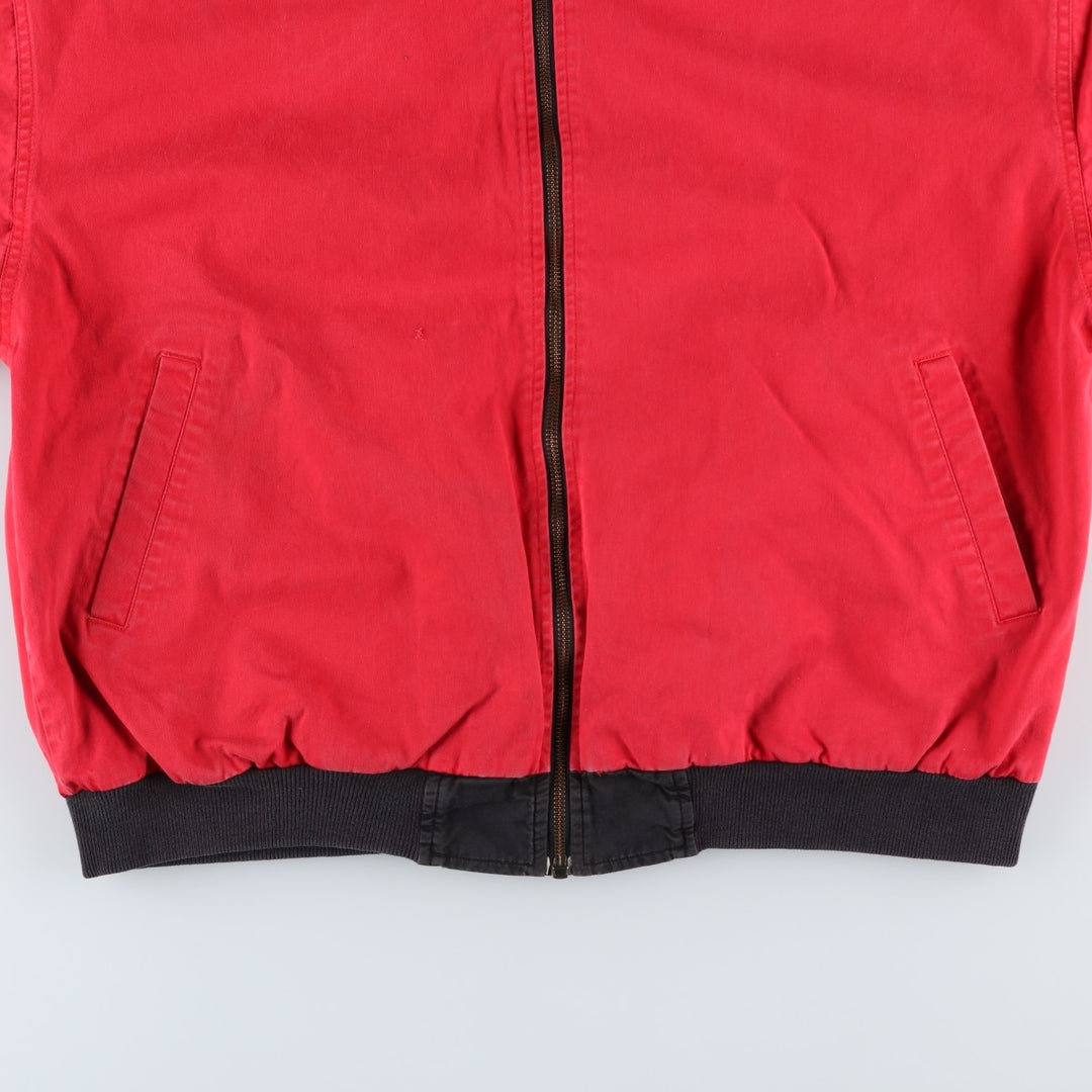 Marlboro Back Logo Reversible Advertising Cotton Blouson, Men's Size L cotton black type Vintage Second Hand