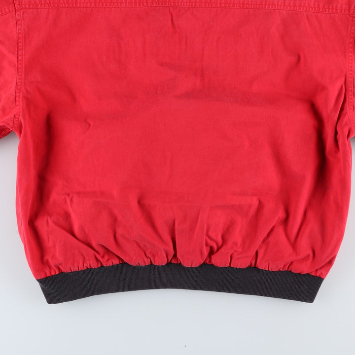 Marlboro Back Logo Reversible Advertising Cotton Blouson, Men's Size L cotton black type Vintage Second Hand