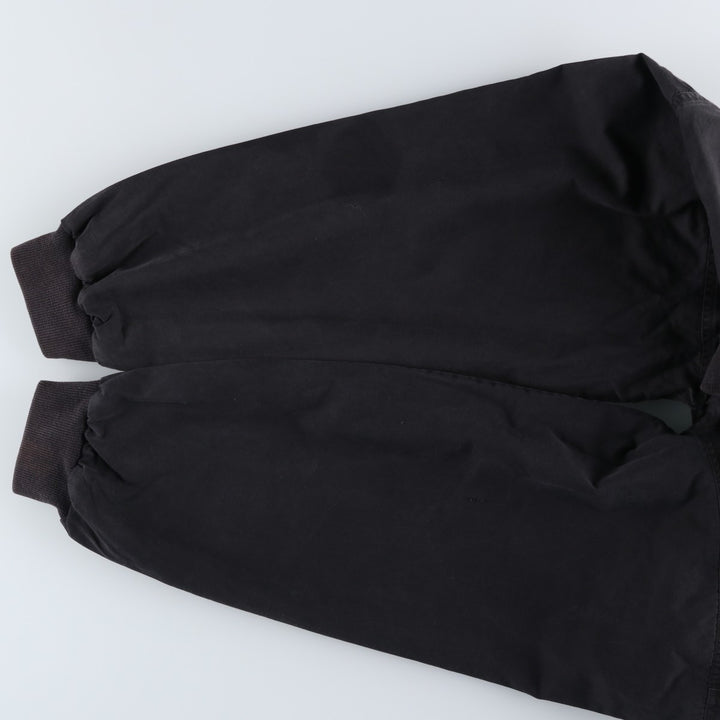 Marlboro Back Logo Reversible Advertising Cotton Blouson, Men's Size L cotton black type Vintage Second Hand