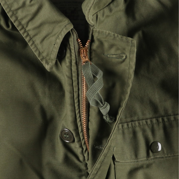 1970'S US Military A-2 Deck Jacket, Made in USA, Small (34-36), Men's Size Small, Vintage unclear Khaki type Vintage Second Hand