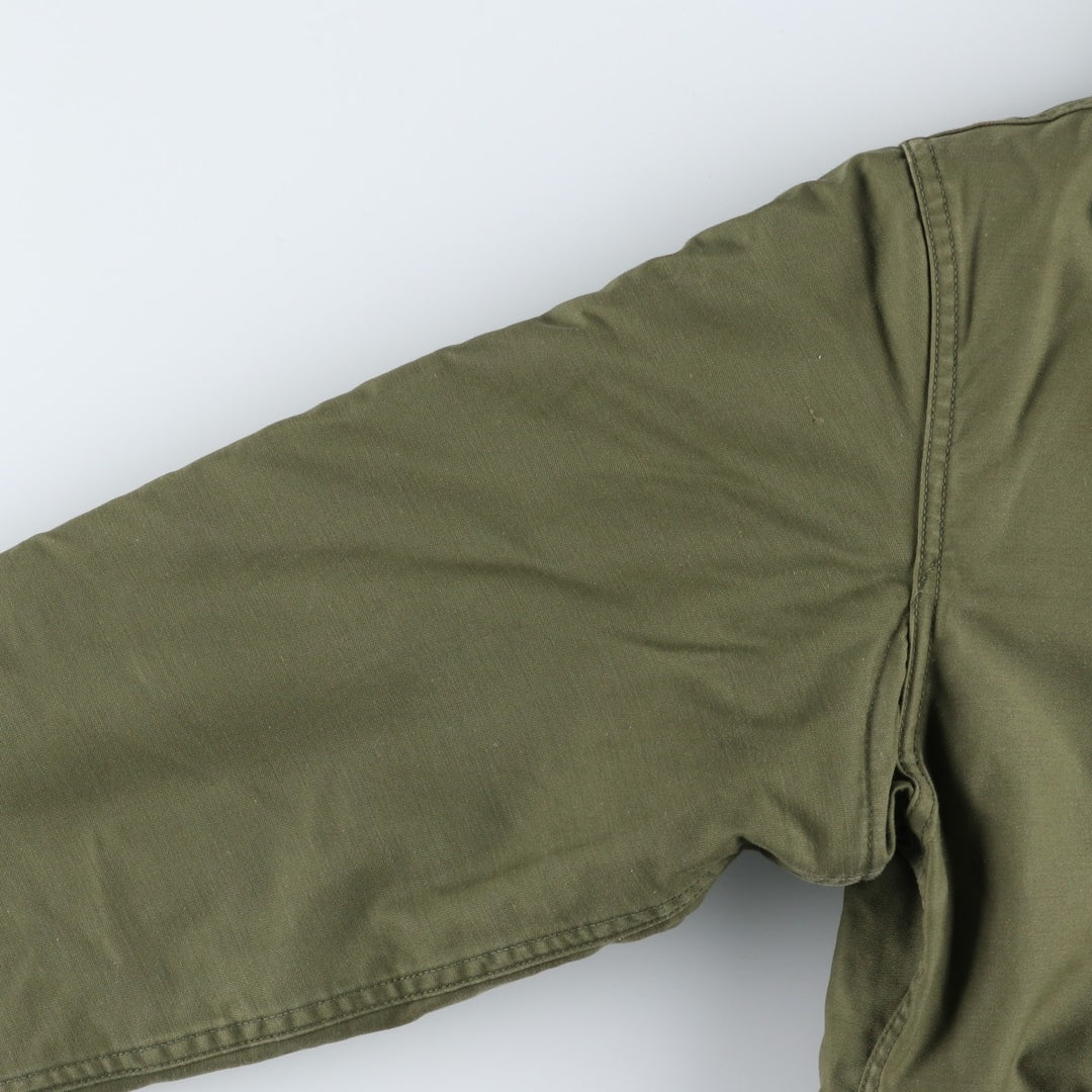 1970'S US Military A-2 Deck Jacket, Made in USA, Small (34-36), Men's Size Small, Vintage unclear Khaki type Vintage Second Hand