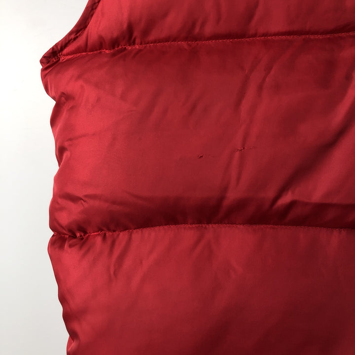 Vintage LLBean Men's Down Vest (Size L) from the 1970'S to 1980s unclear red type Vintage Second Hand