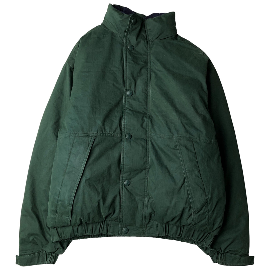 Eddie Bauer Goose Down Jacket, Men's Size M cotton dark green Vintage Second Hand