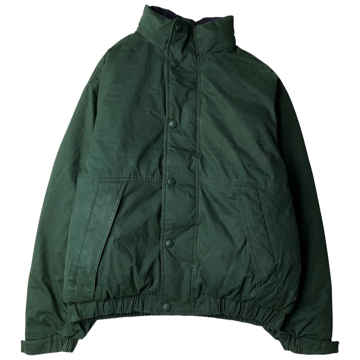 Eddie Bauer Goose Down Jacket, Men's Size M cotton dark green Vintage Second Hand