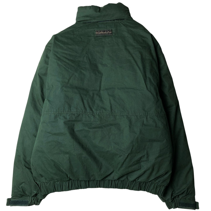 Eddie Bauer Goose Down Jacket, Men's Size M cotton dark green Vintage Second Hand
