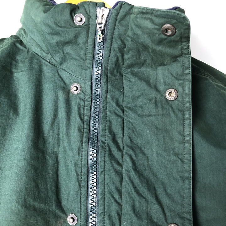 Eddie Bauer Goose Down Jacket, Men's Size M cotton dark green Vintage Second Hand