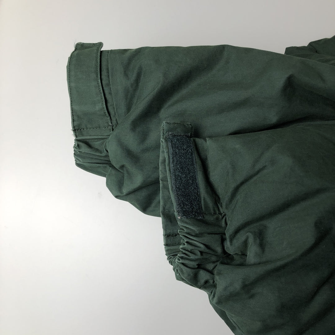 Eddie Bauer Goose Down Jacket, Men's Size M cotton dark green Vintage Second Hand