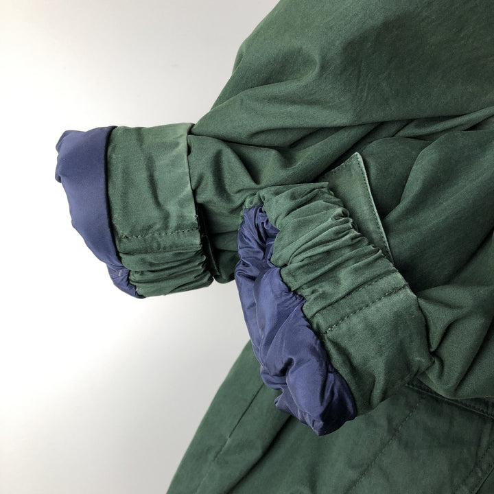 Eddie Bauer Goose Down Jacket, Men's Size M cotton dark green Vintage Second Hand