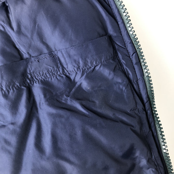 Eddie Bauer Goose Down Jacket, Men's Size M cotton dark green Vintage Second Hand