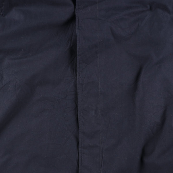 Burberry's Balmacaan coat, men's XL size polyester navy blue type Vintage Second Hand