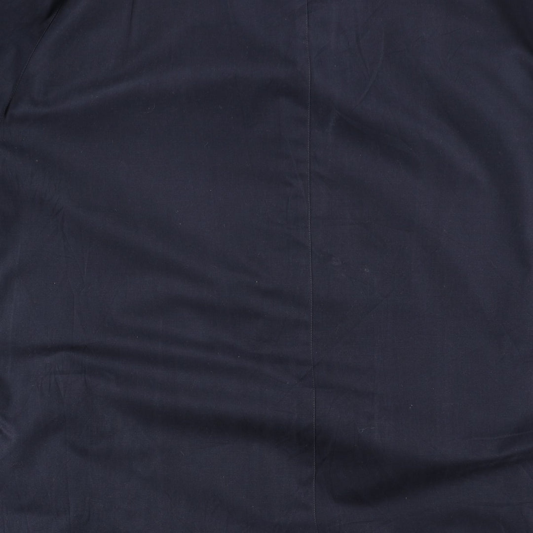 Burberry's Balmacaan coat, men's XL size polyester navy blue type Vintage Second Hand