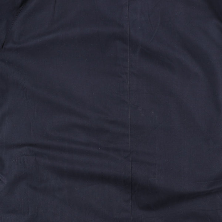 Burberry's Balmacaan coat, men's XL size polyester navy blue type Vintage Second Hand