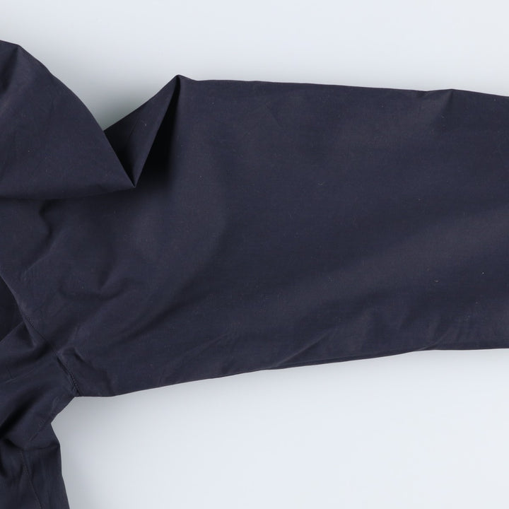 Burberry's Balmacaan coat, men's XL size polyester navy blue type Vintage Second Hand