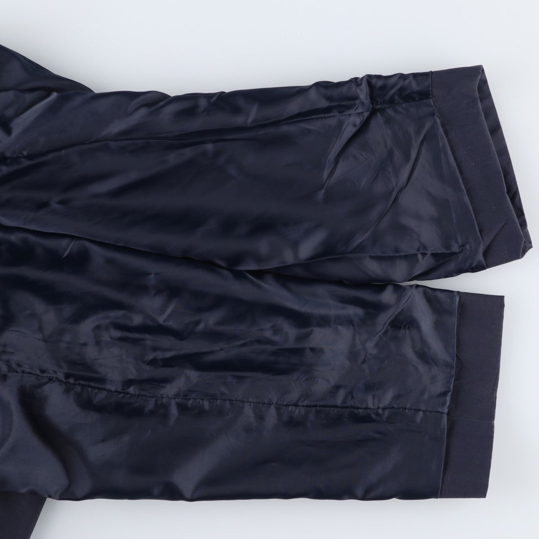 Burberry's Balmacaan coat, men's XL size polyester navy blue type Vintage Second Hand