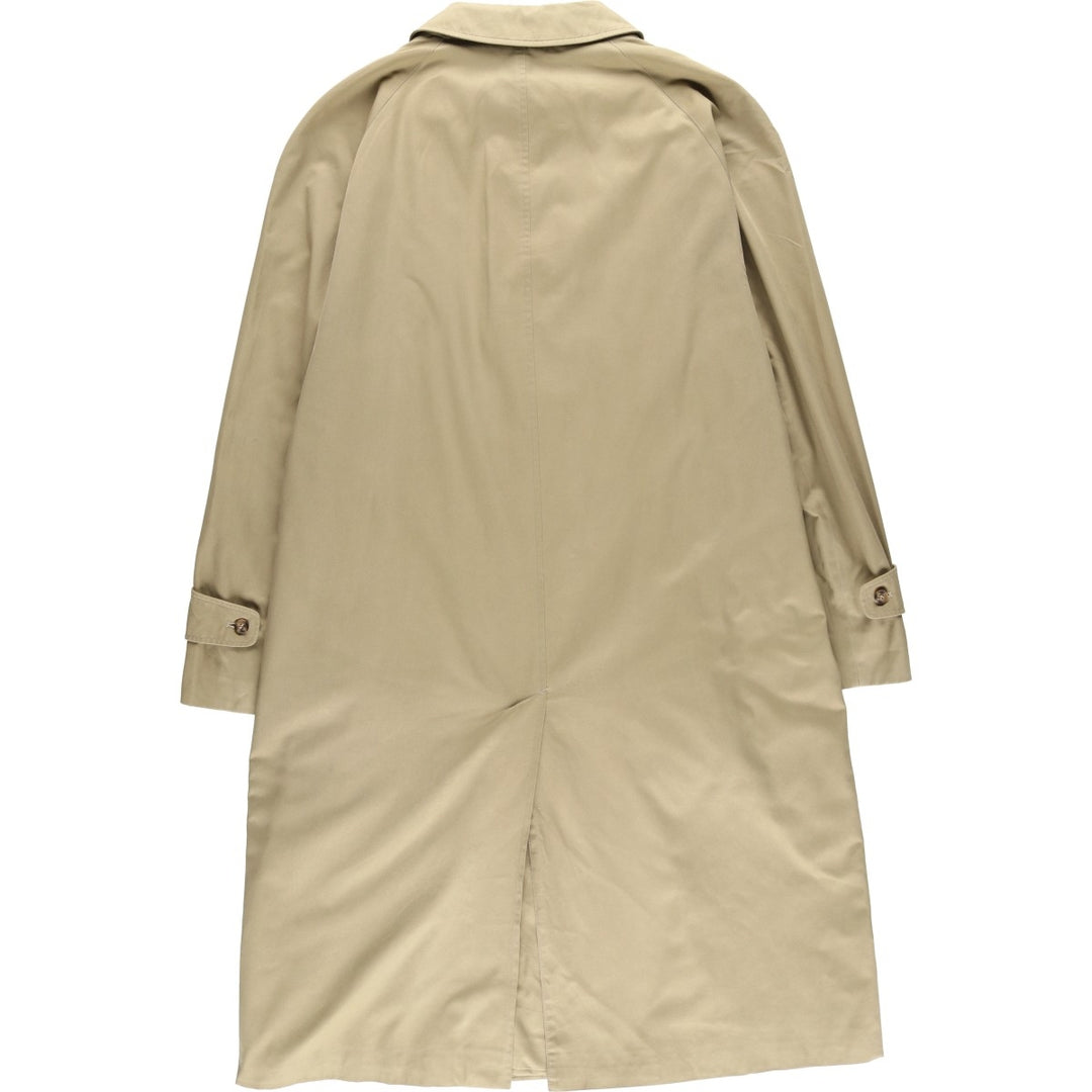 Aquascutum Balmacaan Coat (Stand Collar Coat), Made in Canada, Men's Size XL (approx.) unclear Beige type Vintage Second Hand