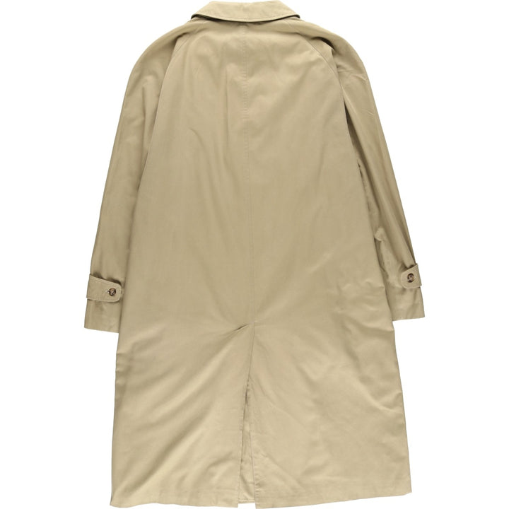 Aquascutum Balmacaan Coat (Stand Collar Coat), Made in Canada, Men's Size XL (approx.) unclear Beige type Vintage Second Hand
