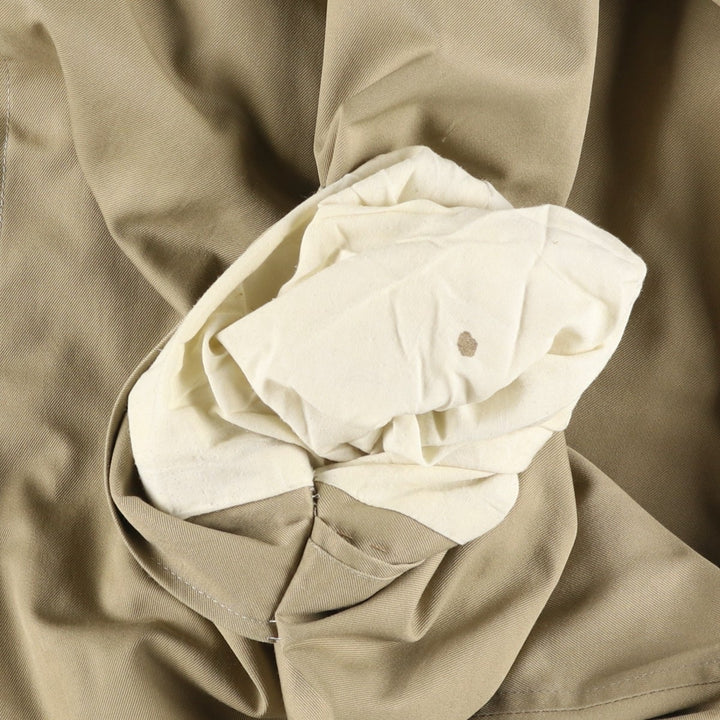 Aquascutum Balmacaan Coat (Stand Collar Coat), Made in Canada, Men's Size XL (approx.) unclear Beige type Vintage Second Hand