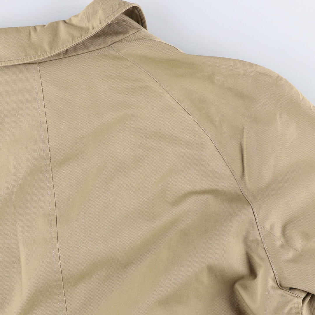 Aquascutum Balmacaan Coat (Stand Collar Coat), Made in Canada, Men's Size XL (approx.) unclear Beige type Vintage Second Hand