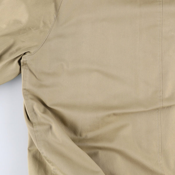 Aquascutum Balmacaan Coat (Stand Collar Coat), Made in Canada, Men's Size XL (approx.) unclear Beige type Vintage Second Hand