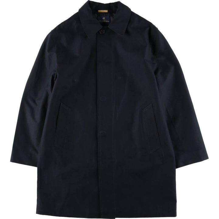 Brooks Brothers Half Coat, Men's Size M (approx.) cotton navy blue type Vintage Second Hand