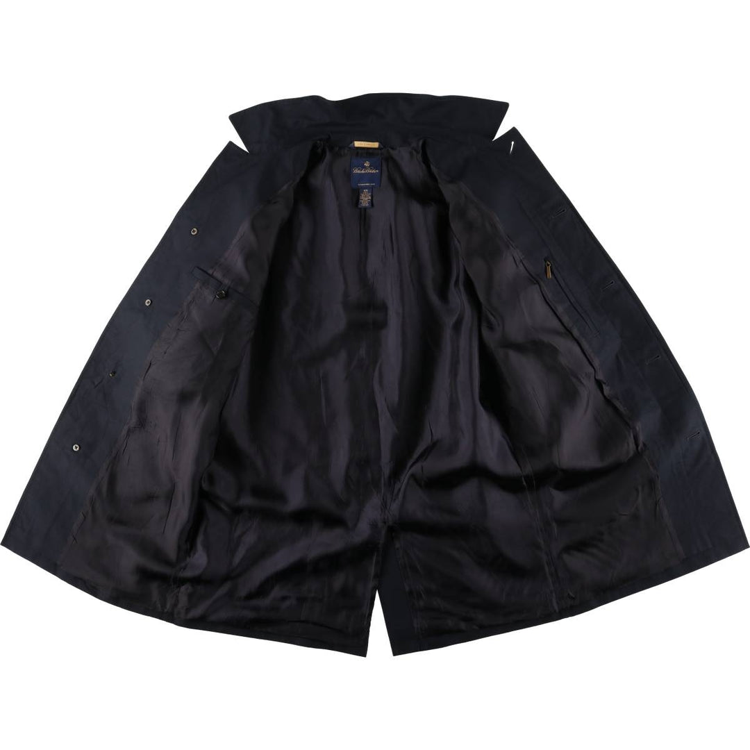 Brooks Brothers Half Coat, Men's Size M (approx.) cotton navy blue type Vintage Second Hand