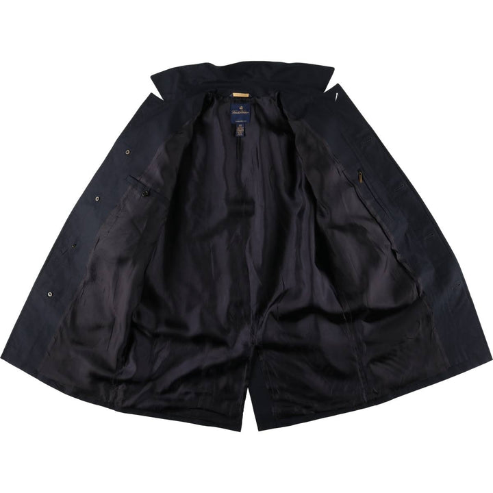 Brooks Brothers Half Coat, Men's Size M (approx.) cotton navy blue type Vintage Second Hand