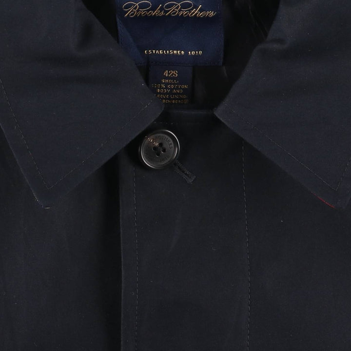 Brooks Brothers Half Coat, Men's Size M (approx.) cotton navy blue type Vintage Second Hand