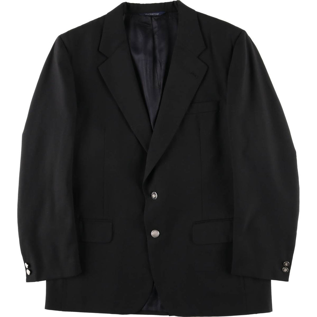 Burberry's wool tailored jacket, made in the USA, men's size M. wool black type Vintage Second Hand